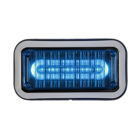 Perimeter Light, LED, Blu, Surface, Rect, 6In MPN:3712BBZ-75