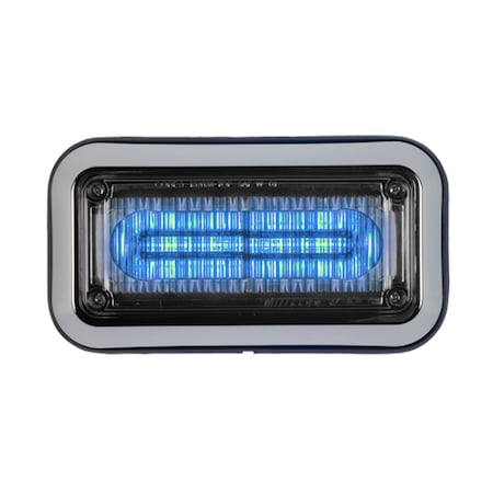 LED PrizmIi With Bezel, Blue, 3