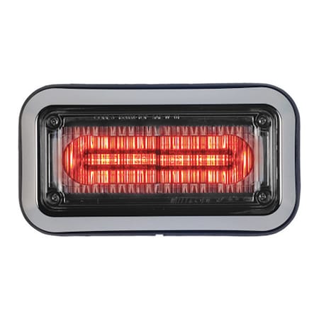 LED PrizmIi, Bezel, Red, 3