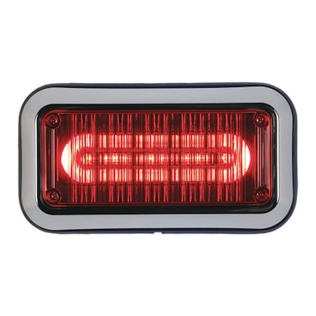 LED PrizmIi, Bezel, Red, 3