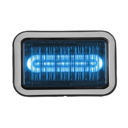 Perimeter Light, LED, Blue, Rect, 8-1/2 L MPN:4612BBZ-75