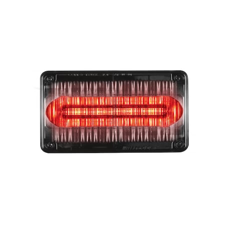 LED PrizmIi, With Clear Lens, Red, 4