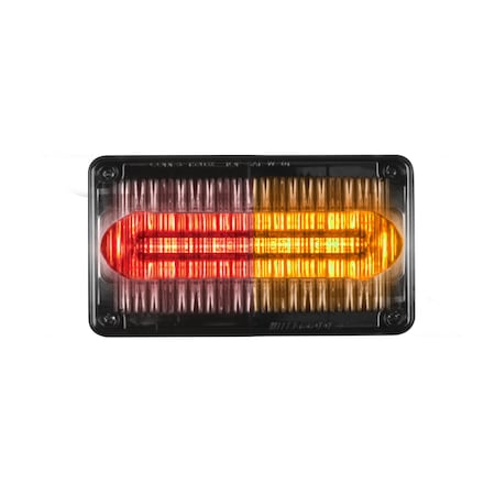 LED PrizmIi, With Clear Lens, R/A, 4