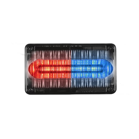 LED PrizmIi, With Clear Lens, R/B, 4