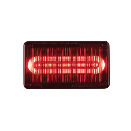 LED Prizmii With Colored Lens, Red, 4