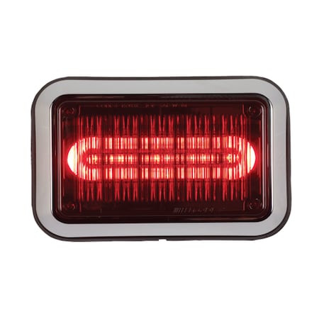 Perimeter Light, LED, Rd, Surf, Rect, 8-1/2 L MPN:4612RBZ-75