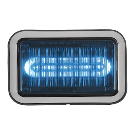 LED PrizmIi, Colored Lens, Bezel, Blue, 4