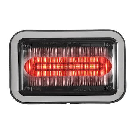 LED PrizmIi, Bezel, Red, 4