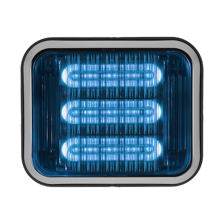 LED PrizmIi With Bezel, Blue, REF12, 7
