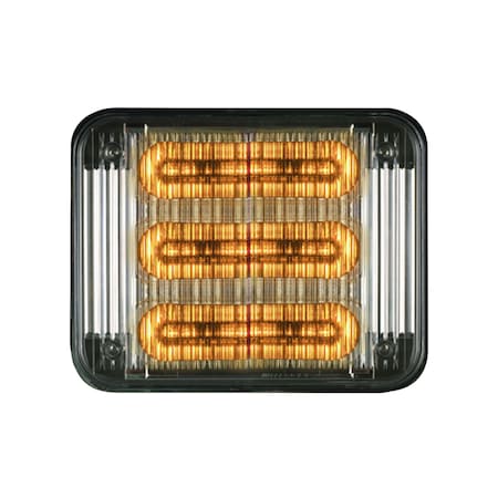 LED PrizmIi, Clear Lens, Amber, REF12, 7