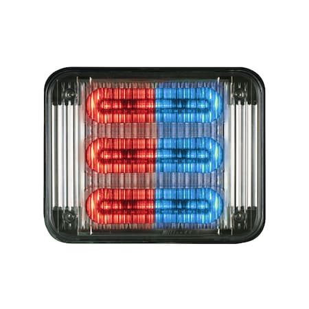 LED PrizmIi, Clear Lens, Red/Blue, 7