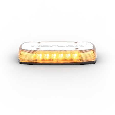 Reflex Beacon, Clear Lens, Amber LEDs MPN:C5590CA
