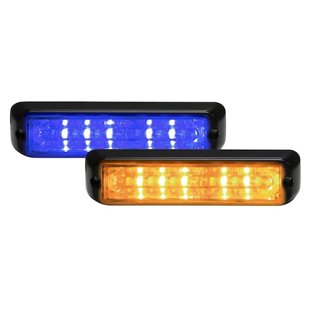 Chase Warning, 12 LED, 6 Blue, 6 Amber MPN:CD3766BA