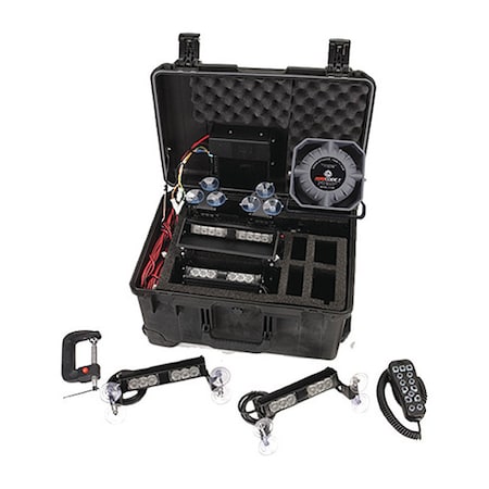 Portable Self Contend Light/Siren Kit, H2 Convert MPN:CLSLK-1