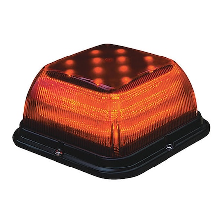 SB48 LED Beacon, Amber, Perm Mount MPN:SB48AA