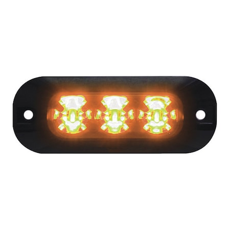XTP Single, 3 LED Lights, 12/24VDC, Amber MPN:XTP3A