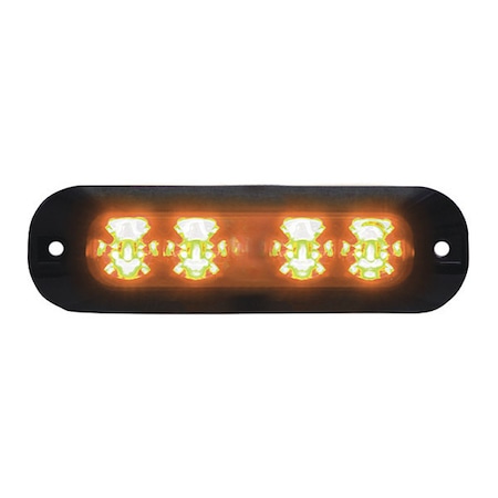 XTP Single Color, 4 LEDs, 12/24VDC, Amber MPN:XTP4AA
