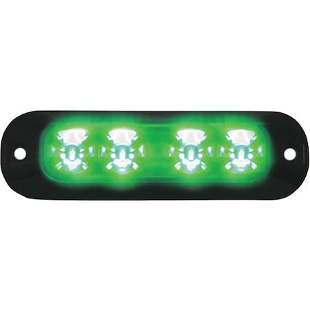 XTP Split Color, 4 LEDs, 12/24VDC, Green MPN:XTP4GG