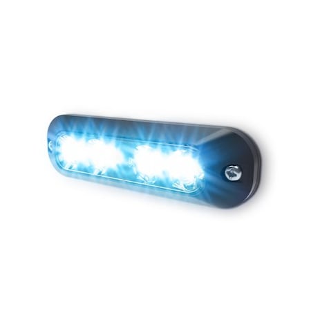 XTP Multicolor, 8 LEDs Split, Blue/Amber MPN:XTP4MCBA