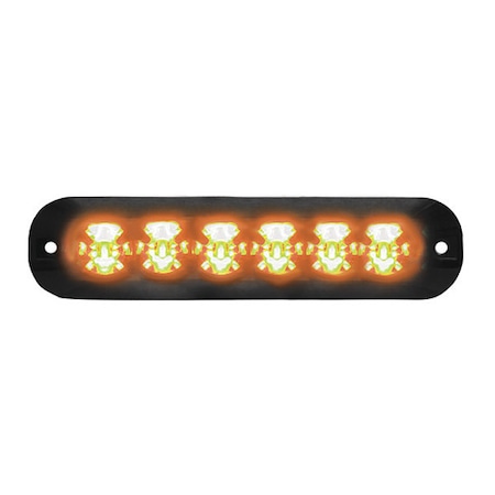 XTP Single Color, 6 LEDs, Amber/Amber MPN:XTP6AA