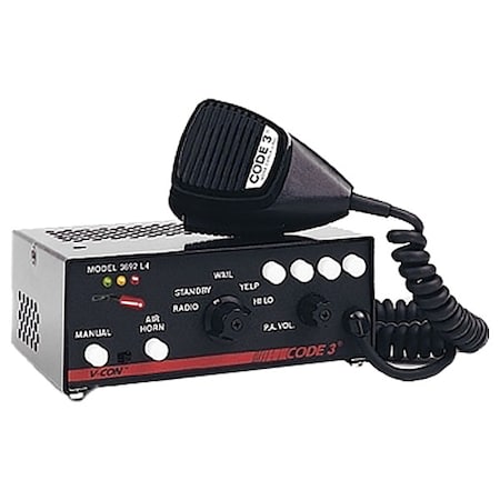 Electronic Siren, Compact, 200W MPN:3672S