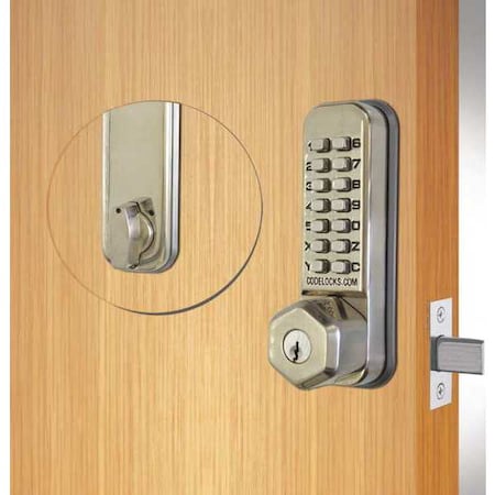 Mechanical Lockset, Stainless Steel, Knob MPN:CL210K-SS