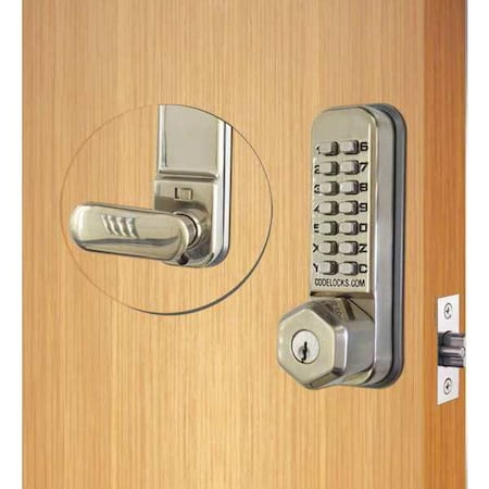 Mechanical Lockset, Stainless Steel, Knob MPN:CL250K-SS