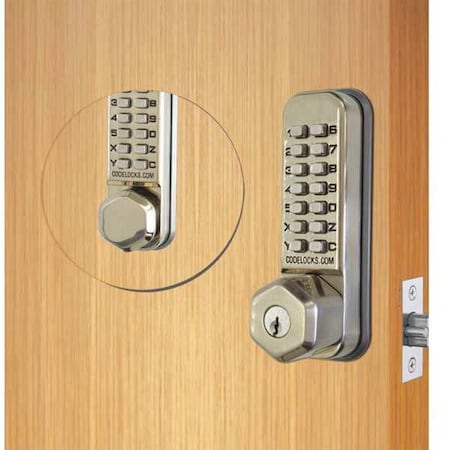 Mechanical Lockset, Stainless Steel, Knob MPN:CL290KBB-SS