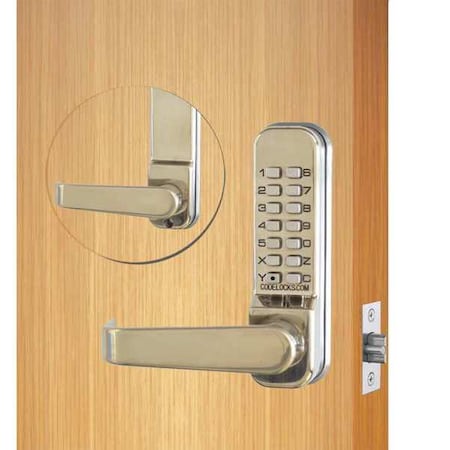 Mechanical Lockset, Powder Coated, Lever MPN:CL415-SS
