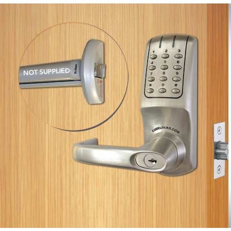 Electronic Key Lock, 80 User Codes MPN:CL5000PK-BS