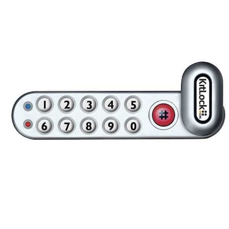 Electronic Lock, Left Hand, Keypad MPN:KL1007SG-LH