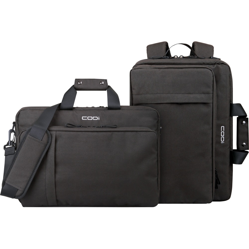 Codi Terra Grey 15.6in Briefcase Hybrid with Antimicrobial Coating MPN:TER305-10
