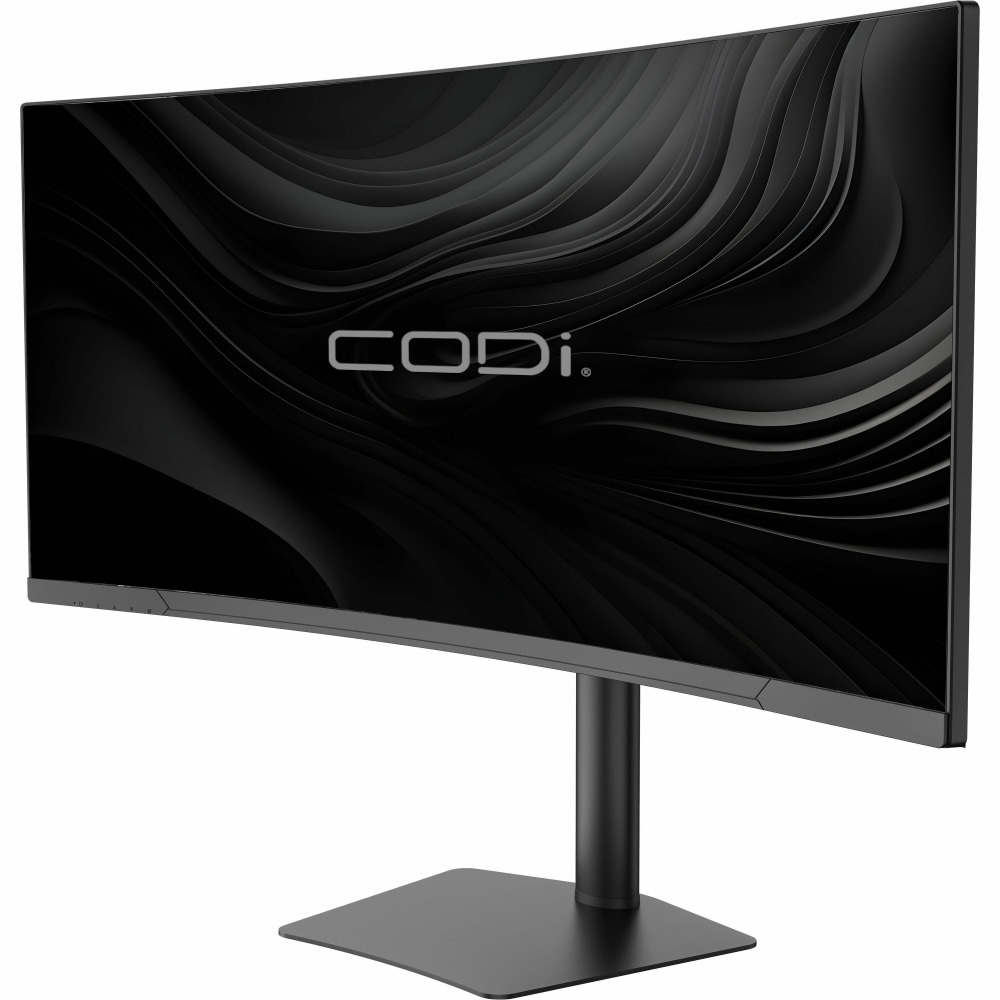 CODi 34in Ultrawide Curved 1500R WQHD 100Hz LED Monitor - Black (MO34H-UC) - 34in Viewable - Vertical Alignment (VA) - MO34HUC MPN:MO34H-UC