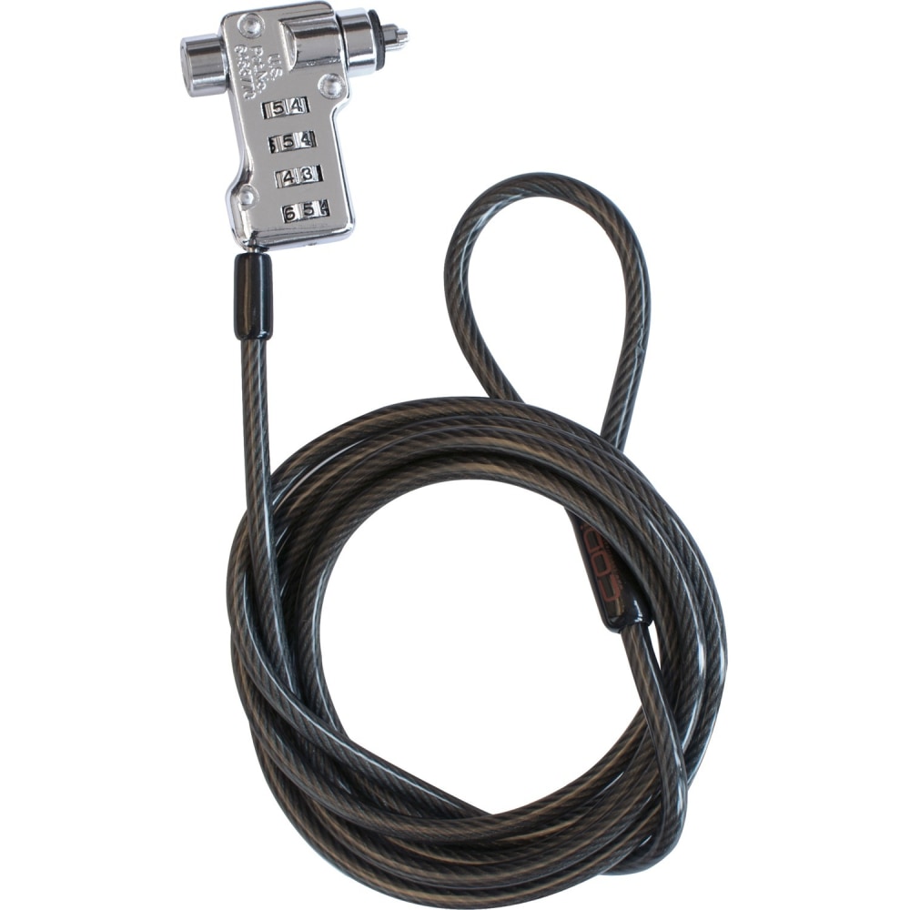 CODi 4 Digit Combination Cable Lock - Security cable lock - 6 ft (Min Order Qty 8) MPN:A02003