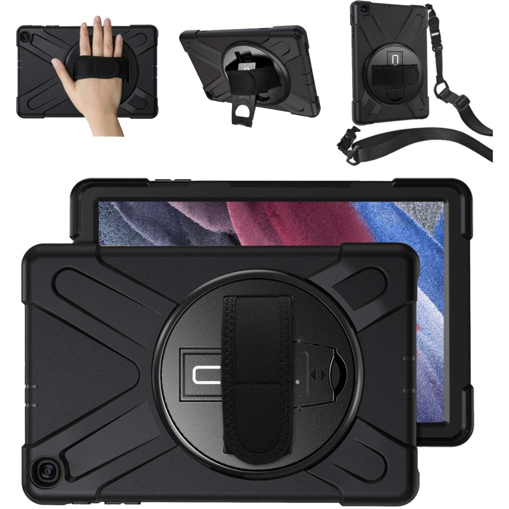 CODi Rugged Carrying Case for 8.7in Samsung Galaxy Tab A7 Lite Tablet - Black MPN:C30705062
