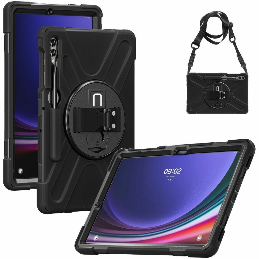 CODi Rugged Case for Samsung Galaxy Tab S7+/S8+/S9+/S7 FE/S9 FE+/S10+ With Kickstand, Hand Strap & Shoulder Strap MPN:C30705082