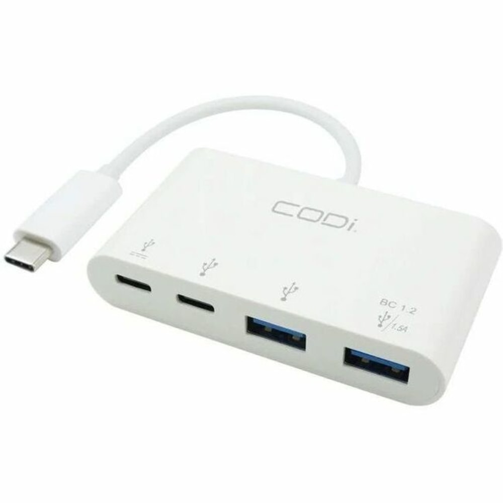 CODi 4-Port USB-A/USB-C Hub - USB Type C - 640 MB/s - 4 USB Port(s) MPN:A01117