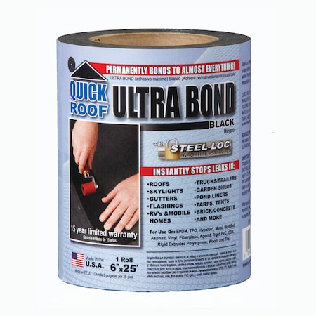 Quick Roof Ultra Bond, Black, 6