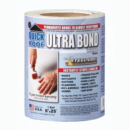 Quick Roof Ultra Bond, White, 6