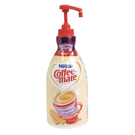 Liquid Coffee Creamer, Sweetened Original, 1.5 L Pump Bottle MPN:00050000137992