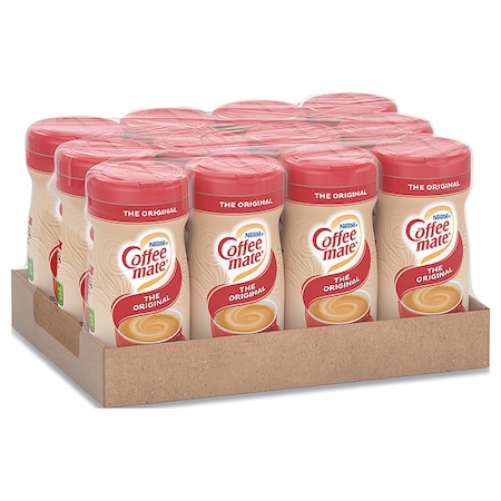 Non-Dairy Powdered Creamer, Original, 11 oz Canister, PK12 MPN:12039042