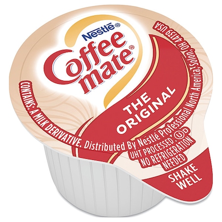 Liquid Coffee Creamer, Original, 0.38 oz Mini Cups, PK200 MPN:35110
