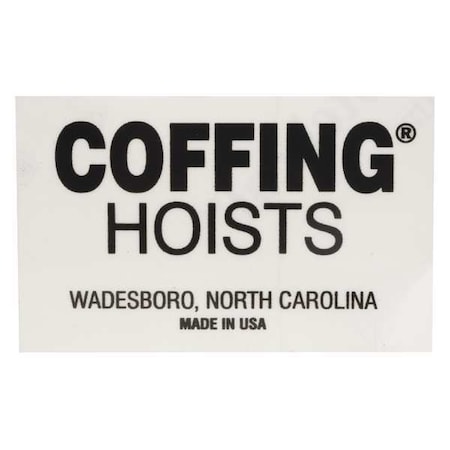 Example of GoVets Coffing Hoists brand