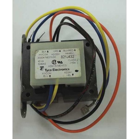 Transformer, 40 Vapri 230/460V, Sec 24V MPN:821J432