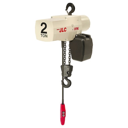 Electric Chain Hoist, 1000 lb cap. MPN:JLC1016115