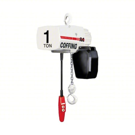 Electric Chain Hoist, 1000 lb cap. MPN:JLC1016315
