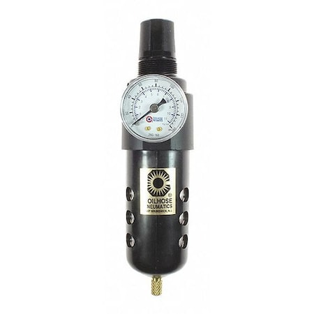 F/R Duo W/Automatic Drain Gauge 3/8