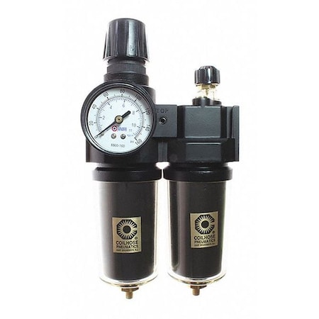 F/R/L Trio W/Drain Gage Metal Bowl Sight Glass 3/8