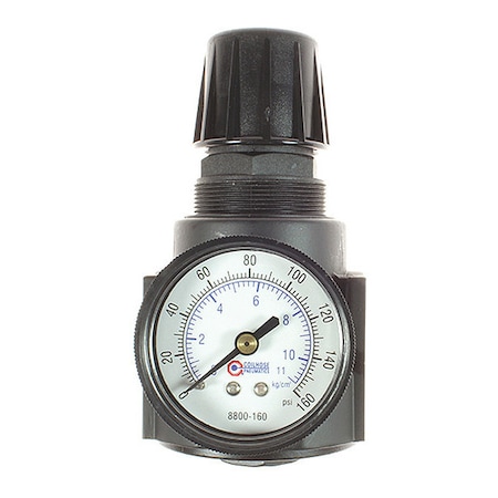 Regulator W/Gauge 0-25PSI 3/8