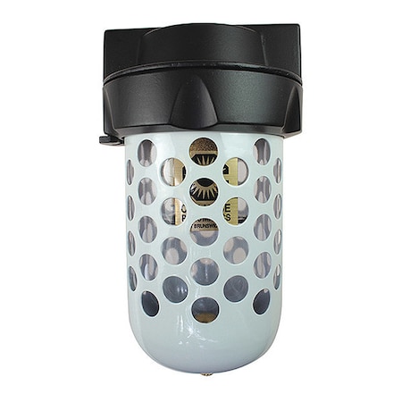 Filter W/Bwl Guard Drain 12 Micron Element 3/8